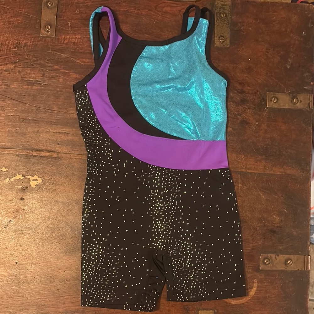 Colorful Athletic Leotard